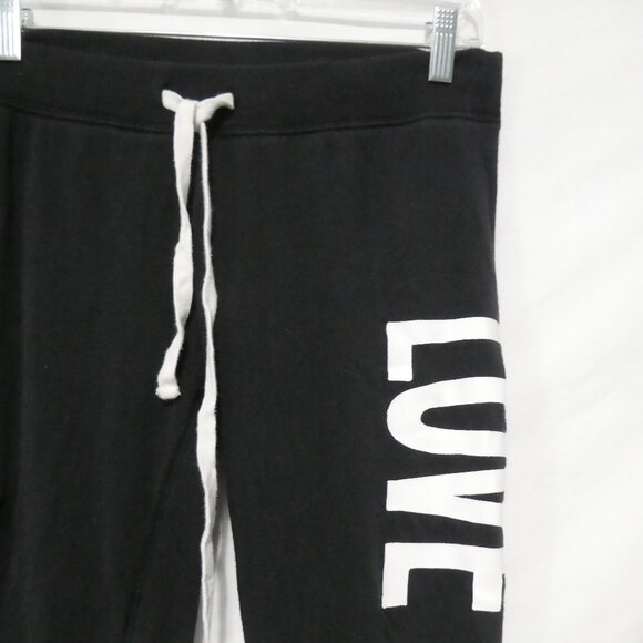 PINK - Victoria's Secret | xs - extra small | Black Sweatpants | Love Pink Print - Picture 5 of 15